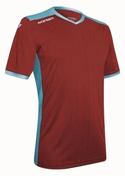 Optimal Sportbekleidung Geschäft 24 Acerbis Trikot Belatrix Weinrot-hellblau