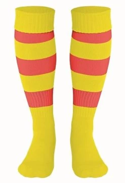 Acerbis Ringelstutzenstrumpf Double 15er Satz -Optimal Sportbekleidung Geschäft acerbis double gelb rot