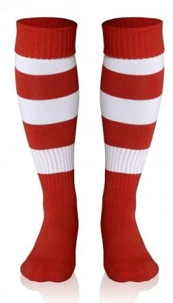 Acerbis Ringelstutzenstrumpf Double 15er Satz -Optimal Sportbekleidung Geschäft acerbis double rot weiss