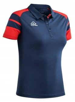 Acerbis Damen Poloshirt Kemari 14 Acerbis Damen Poloshirt Kemari -Optimal Sportbekleidung Geschäft acerbis kemari damen polo navy rot