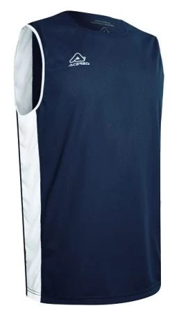 Acerbis Basketball Wendetrikot Larry Weiß-dunkelblau