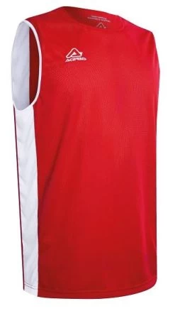 Acerbis Basketball Wendetrikot Larry Rot-weiß