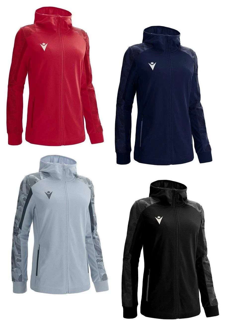 Macron Damen Kapuzenjacke Aphrodite 1 Macron Damen Kapuzenjacke Aphrodite