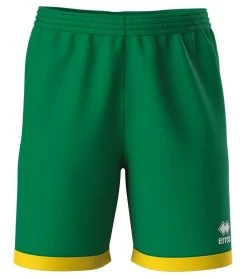 Errea Short Barney -Optimal Sportbekleidung Geschäft barney gruen gelb