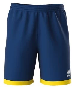Errea Short Barney -Optimal Sportbekleidung Geschäft barney navy gelb