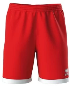 Errea Short Barney -Optimal Sportbekleidung Geschäft barney rot weiss