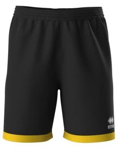 Errea Short Barney -Optimal Sportbekleidung Geschäft barney schwarz gelb