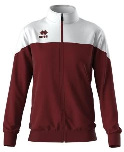 Errea Damen Trainingsjacke Bea -Optimal Sportbekleidung Geschäft bea weinrot weiss