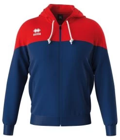 Errea Hoody Ben -Optimal Sportbekleidung Geschäft ben navy rot