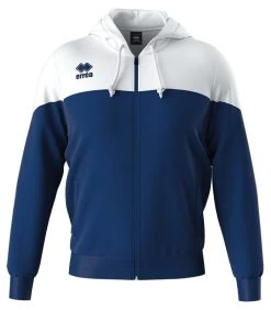 Errea Hoody Ben -Optimal Sportbekleidung Geschäft ben navy weiss