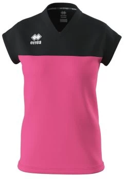 Errea Damen Trikot Bessy Pink-schwarz