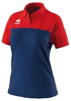 Errea Damen Poloshirt Bonnie 18 Errea Damen Poloshirt Bonnie -Optimal Sportbekleidung Geschäft bonnie navy rot