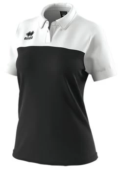 Errea Damen Poloshirt Bonnie 21 Errea Damen Poloshirt Bonnie -Optimal Sportbekleidung Geschäft bonnie schwarz weiss