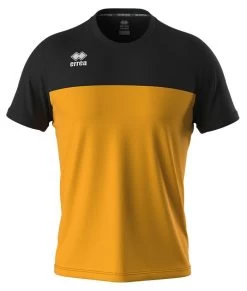 Errea Trikot Brandon Bernsteingelb-schwarz