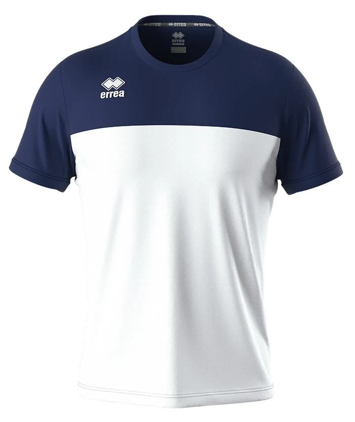 Errea Trikot Brandon Weiß-dunkelblau 1 Errea Trikot Brandon Weiß-dunkelblau