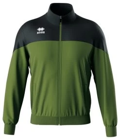 Errea Trainingsjacke Buddy -Optimal Sportbekleidung Geschäft buddy dunkelgruen schwarz