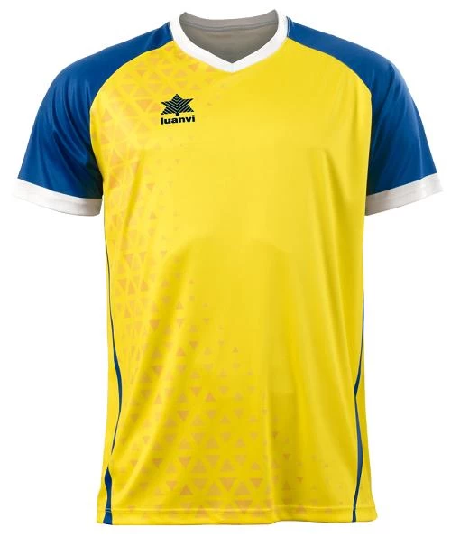 Luanvi Trikot Cardiff Gelb-blau 1 Luanvi Trikot Cardiff Gelb-blau