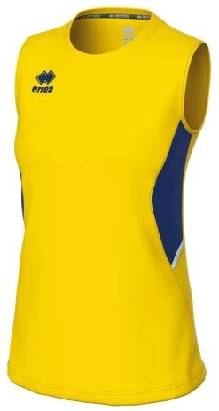 Errea Damen Trikot Carry Gelb-blau-weiß