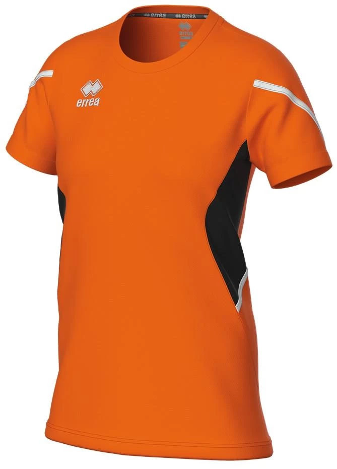 Errea Damen Trikot Corinne Orange-schwarz-weiß 1 Errea Damen Trikot Corinne Orange-schwarz-weiß