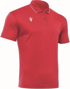Macron Poloshirt Draco Hero -Optimal Sportbekleidung Geschäft draco hero rot