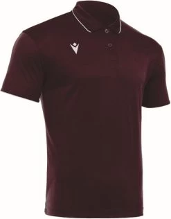 Macron Poloshirt Draco Hero -Optimal Sportbekleidung Geschäft draco hero weinrot