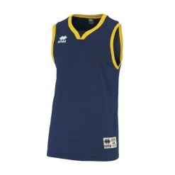 Errea Basketball Shirt California Blau-gelb