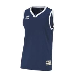 Errea Basketball Shirt California Dunkelblau-weiß