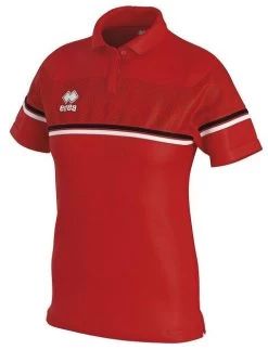 Errea Damen Poloshirt Darya 12 Errea Damen Poloshirt Darya -Optimal Sportbekleidung Geschäft errea darya rot schwarz weiss