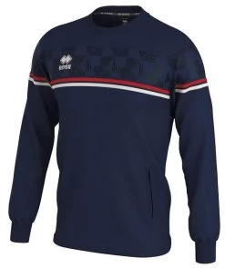 Errea Trainingssweater Davis -Optimal Sportbekleidung Geschäft errea davis navy rot