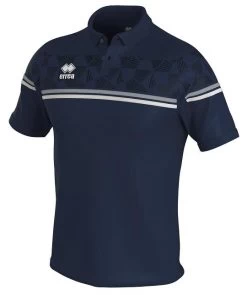 Errea Poloshirt Dominic -Optimal Sportbekleidung Geschäft errea dominic navy grau