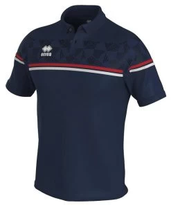 Errea Poloshirt Dominic -Optimal Sportbekleidung Geschäft errea dominic navy rot