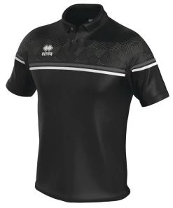 Errea Poloshirt Dominic -Optimal Sportbekleidung Geschäft errea dominic schwarz anthrazit