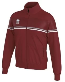 Errea Trainingsjacke Donovan -Optimal Sportbekleidung Geschäft errea donovan weinrot grau