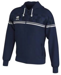 Errea Kapuzensweatjacke Dragos 19 Errea Kapuzensweatjacke Dragos -Optimal Sportbekleidung Geschäft errea dragos navy grau