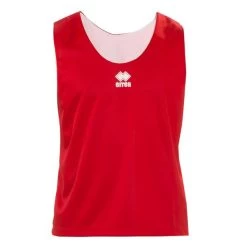 Errea Wendeleibchen Double (5er Pack) -Optimal Sportbekleidung Geschäft errea leibchen rot weiss