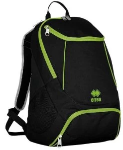 Errea Rucksack Thor -Optimal Sportbekleidung Geschäft errea thor schwarz gruen