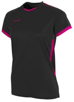 Stanno Damen Trikot First Schwarz-rosa