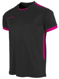 Stanno Trikot First Schwarz-rosa