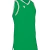 Macron Basketball Trikot Freon Grün-weiß