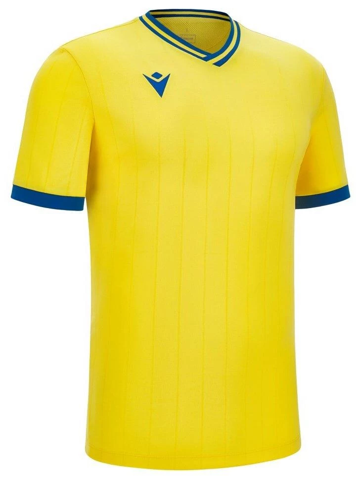 Macron Trikot Halley Gelb-blau 1 Macron Trikot Halley Gelb-blau