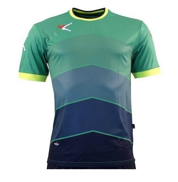 Legea Trikot Assen Neongrün-blau 1 Legea Trikot Assen Neongrün-blau