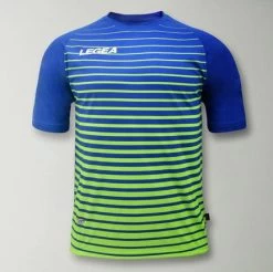 Legea Trikot Strasburgo Blau-neongrün
