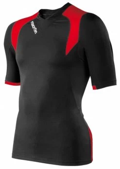 Macron Volleyball Trikot Copper Schwarz-rot