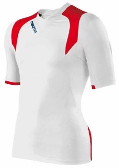 Macron Volleyball Trikot Copper Weiß-rot
