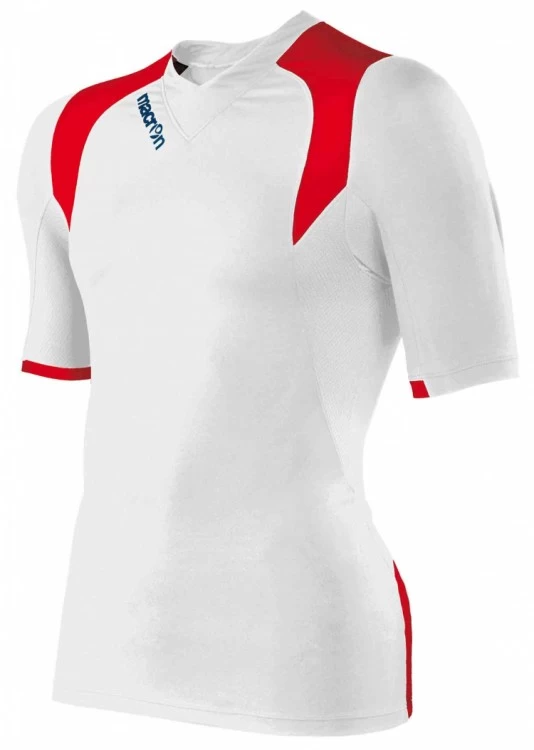 Macron Volleyball Trikot Copper Weiß-rot 1 Macron Volleyball Trikot Copper Weiß-rot