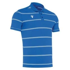 Macron Poloshirt Flamengo -Optimal Sportbekleidung Geschäft macron flamenco royal weiss