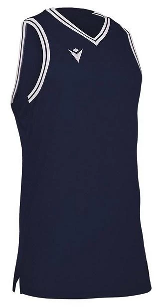 Macron Basketball Trikot Freon Dunkelblau-weiß 1 Macron Basketball Trikot Freon Dunkelblau-weiß
