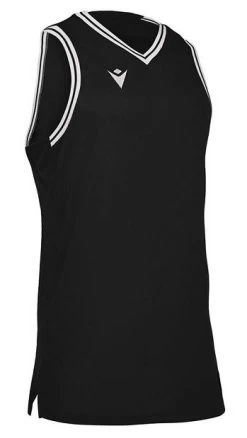 Macron Basketball Trikot Freon Schwarz-weiß