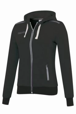 Macron Damen Kapuzensweatjacke Grime 10 Macron Damen Kapuzensweatjacke Grime -Optimal Sportbekleidung Geschäft macron grime schwarz