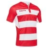 Macron Rugby Trikot Idmon Rot-weiß